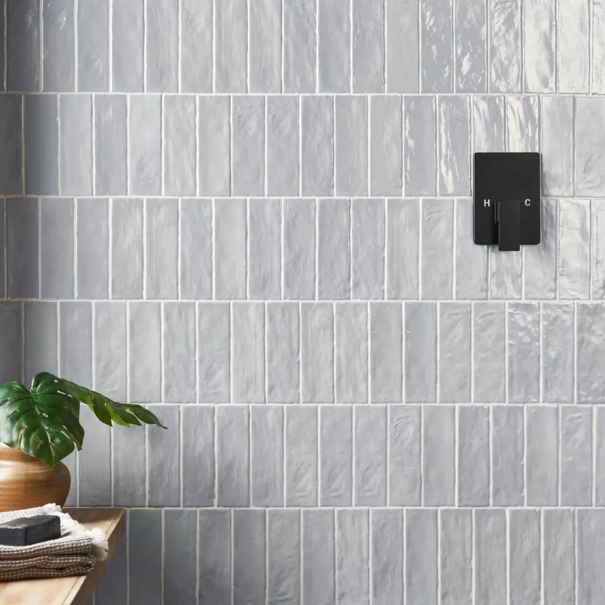 Shop SOHO Myorca Zellige Look Blue Satin 2x8 |   Artistic Tile & Stone