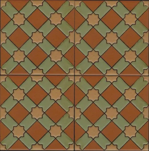 Shop Catalina Anacapa Terra Cotta 6x6 |   Artistic Tile & Stone
