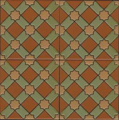 Shop Catalina Anacapa Terra Cotta 6x6 |   Artistic Tile & Stone