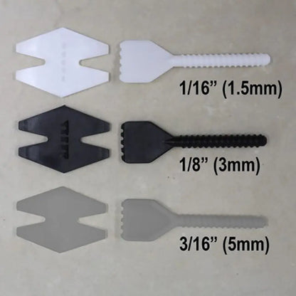 Shop Spin Doctor Tile Leveling System 1/16 Bases 250pc |   Artistic Tile & Stone