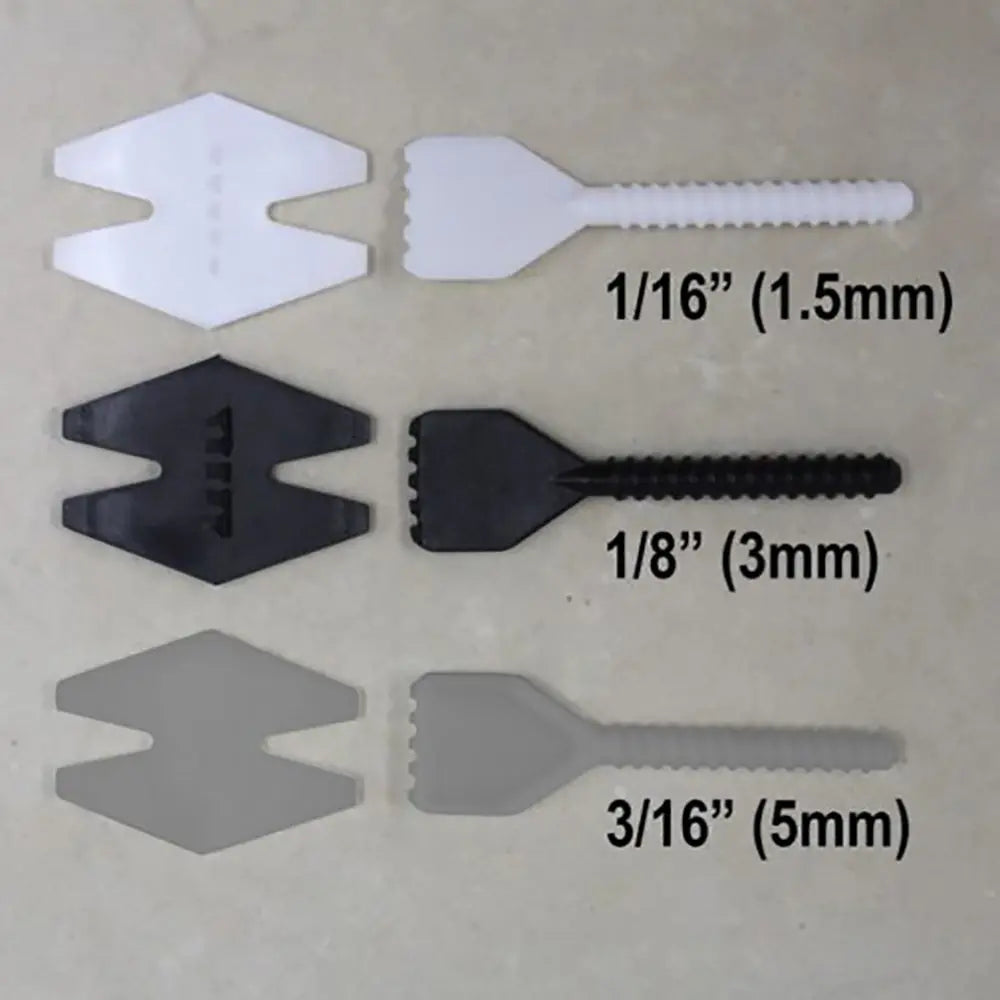 Shop Spin Doctor Tile Leveling System 1/8 Bases 250pc |   Artistic Tile & Stone