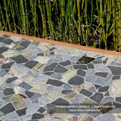 Random Beige & Tan Marble Mix 12x12 