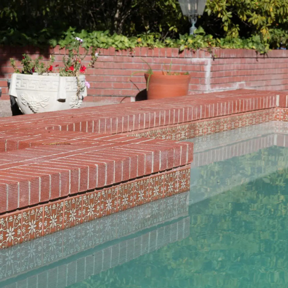 Shop Catalina Samara Terra Cotta 6x6 | Artistic Tile & Stone