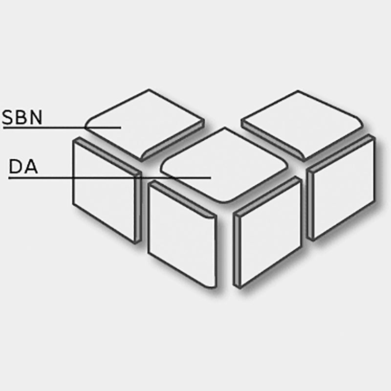 Shop Titan 3x3 SBNDA Corner (TRE)  From FujiwaÃ‚Â |Ã‚Â Ã‚Â  Artistic Tile & Stone