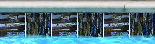 Shop Stone Ledge 6x6 Azurite  From Fujiwa |   Artistic Tile & Stone
