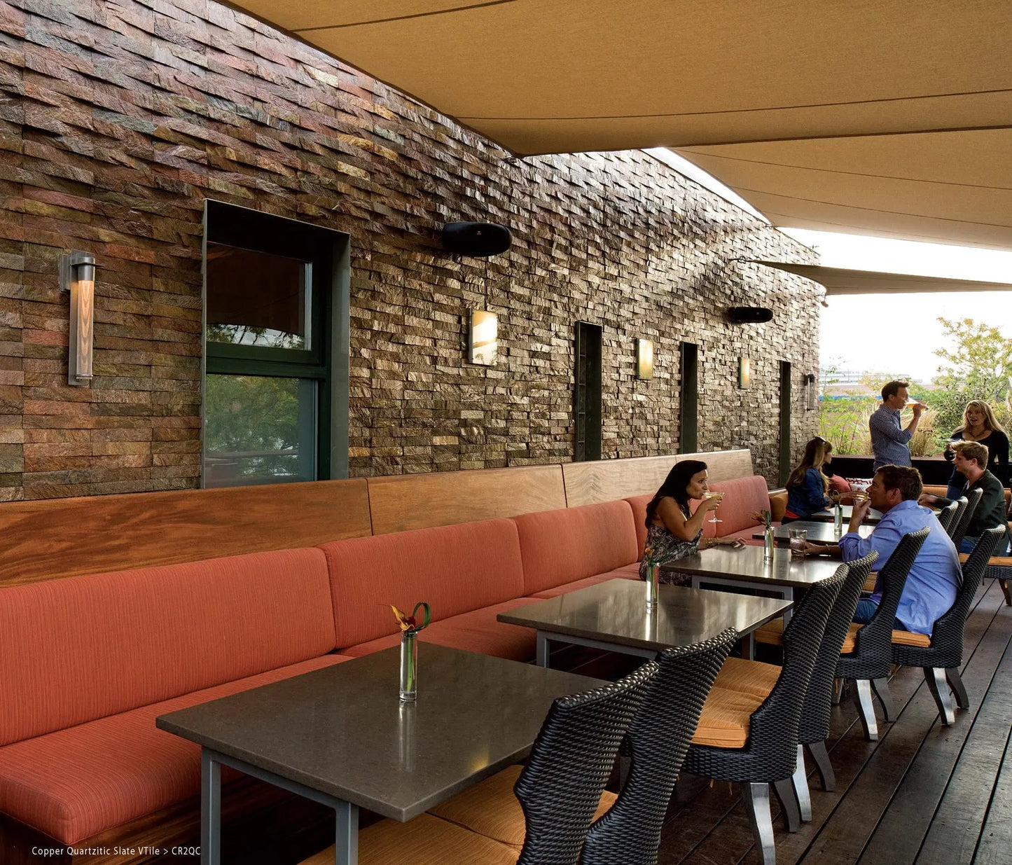 Cladding V-Tile Sutra Black 2x12 