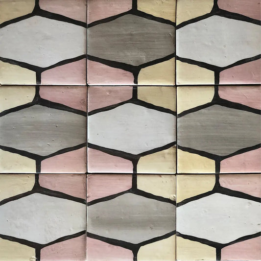 Shop Zaha 11 on 4-5/8 x 4-5/8 |   Artistic Tile & Stone